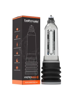 Bathmate Alargador de Pene Hydromax 8 Transparente con Caja